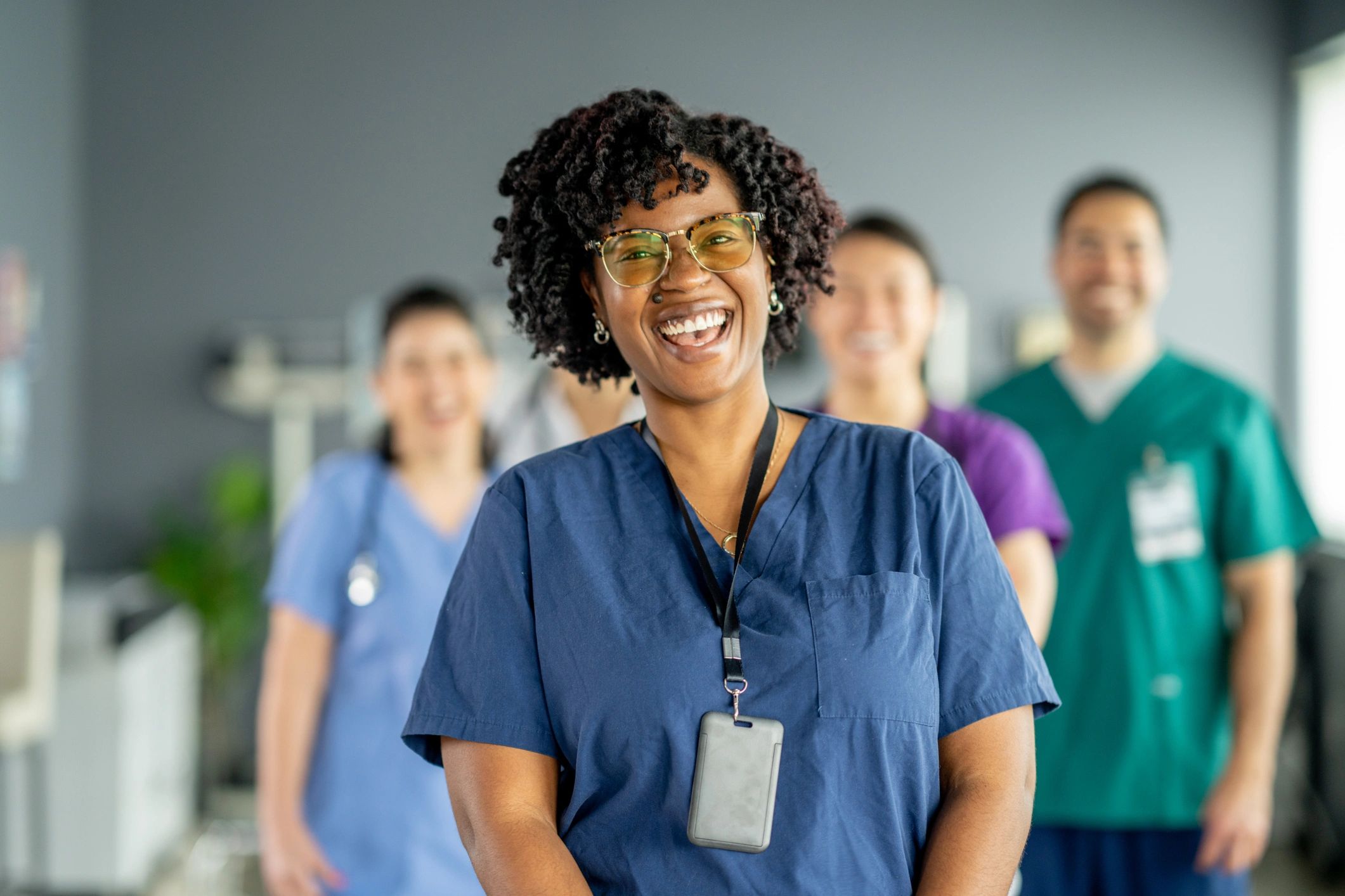 Healthcare professional team